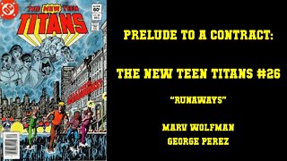 Prelude to a Contract - Teen Titans #26 [A GIRL NAMED TERRA]