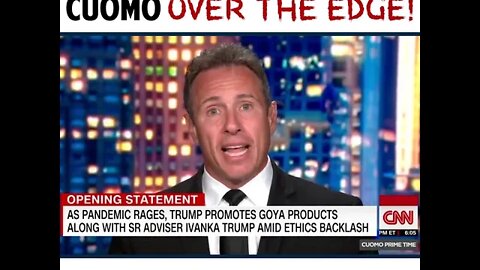 TRUMP PUSHES CNN'S CUOMO OVER THE EDGE!