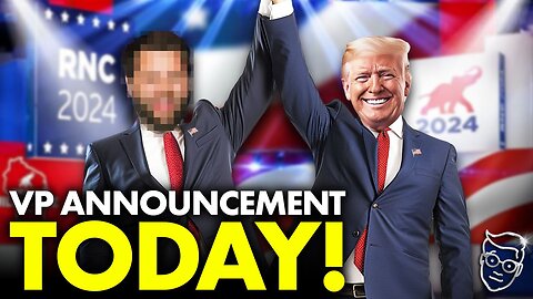 🚨BREAKING: Trump Will Announce VICE PRESIDENT Pick TODAY | MASSIVE Hint of who it is!