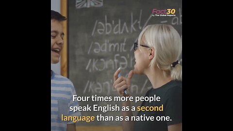 Amazing fact about English Language