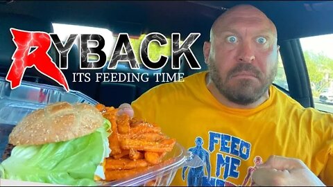 Greens & Protein Impossible Burger & Sweet Potato Fries Food Review - Ryback Its Feeding Time