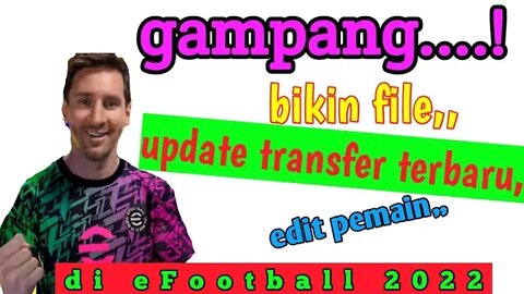 Cara Membuat File Data Game eFootball 2022 PPSSPP