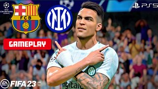 FIFA 23- Inter vs Barcelona PS5 Gameplay