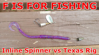 Inline Spinner vs Texas Rig