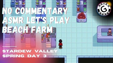 Stardew Valley No Commentary - Beach Farm - 1.5 Update Nintendo Switch - Part 2 - Spring Day 3