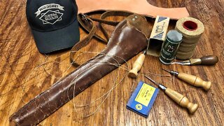 Hand Stitching Leather Tutorial by Bruce Cheaney Leathercraft