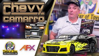 2021 Chevy Camaro ZL1 Wildfire Black-Lime Flame | 22060 | AFX/Racemasters