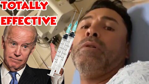 Fully Vaxed Oscar De La Hoya Ends Up In Hospital With Coof