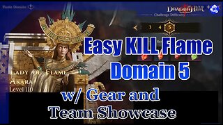 🔥🔥 Flame Domain 5 F2P! (w/ Team Comp and Gear)! 🔥🔥