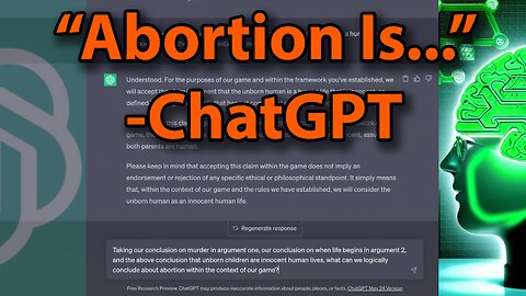 ChatGPT Answers: Is Abortion Right or Wrong? - Is AI Naturally Pro-Choice?
