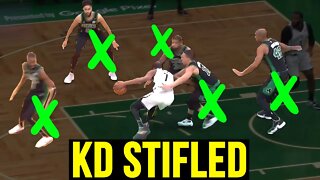 EXPOSED: How The Celtics Defense Stifled KEVIN DURANT