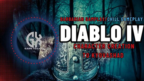 Diablo 4: Barbarian Playthrough Part 1