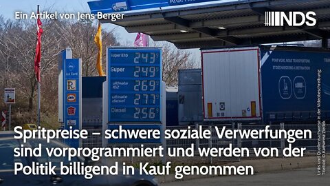 Spritpreise: schwere soziale Verwerfungen vorprogrammiert und von Politik billigend in Kauf genommen