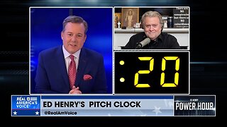 Power Hour Pitch Clock: Steve Bannon Shares Speedy Answers To Tough Questions