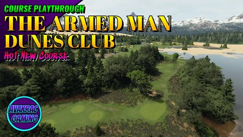 PGA TOUR 2K23 - The Armed man, Dunes Club (Course Playthrough)