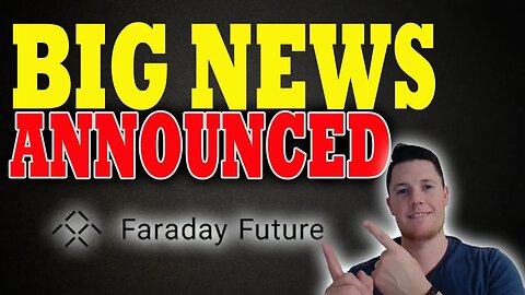 FINALLY Good News For Faraday │ Faraday Middle East Strategy ⚠️ Faraday Investors MUST WATCH