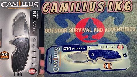 Camillus LK6 6 Folding Knife Unboxing REVIEW