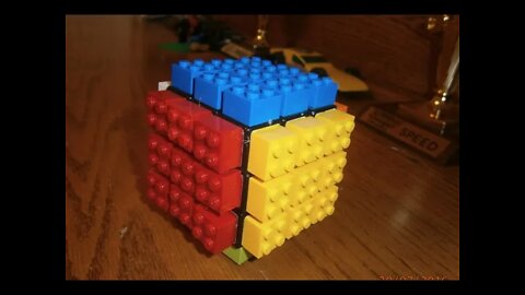 i made a lego rubix's cube