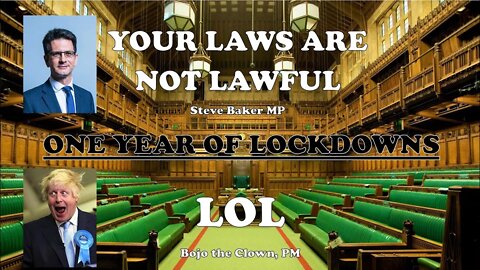 1 year into lockdown and restrictions still going // Fines for going on holiday // Steve Baker MP