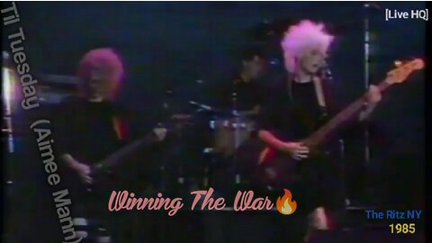 Til Tuesday (Aimee Mann) 🔥 Winning The War [Live HQ] 1985