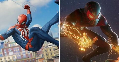 Spiderman Mechanics Comparison 😲 | Marvel Spiderman VS Spiderman 2018