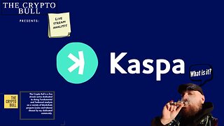 The Crypto Bull - E85: KASPA (KAS)