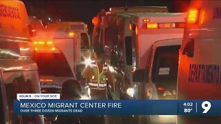 39 dead in fire at Mexico migrant center near US border