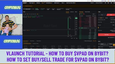 Vlaunch Tutorial - How To Buy $VPAD On Bybit? How To Set Buy/Sell Trade For $VPAD On Bybit?