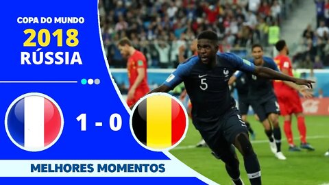 França 1 x 0 Bélgica - melhores momentos (GLOBO HD 1080P) Copa do Mundo 2018