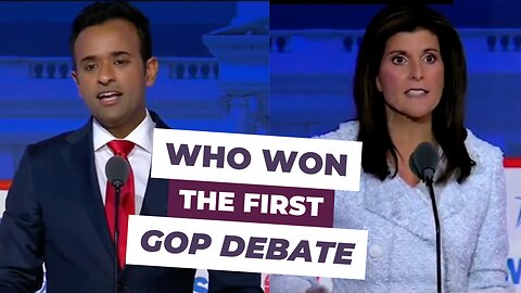 First GOP Debate - Who Help Their Campaign?