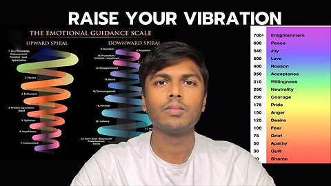 How Raise Your VIBRATION and FREQUENCY - Levels of Consciousness (Hawkins scale)