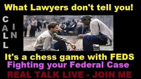 Fighting a Federal Indictment. Live call in - Why the Lawer's don't care about your PSR 505-226-2117
