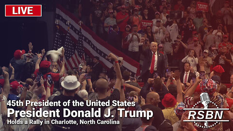 LIVE: President Trump Holds a Rally in Charlotte, North Carolina - 7/24/24