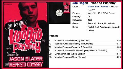 Joe Rogan - VooDoo Punanny
