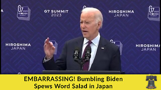 EMBARRASSING! Bumbling Biden Spews Word Salad in Japan