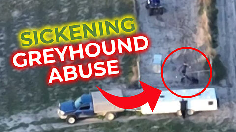 Sickening Greyhound Abuse - ABC News Posts Drone Footage