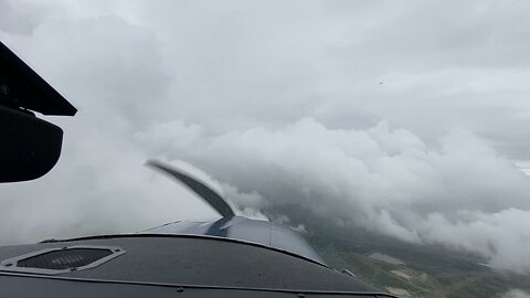 ILS to minimums on C206