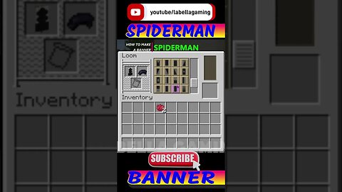 Spiderman Banner | Minecraft