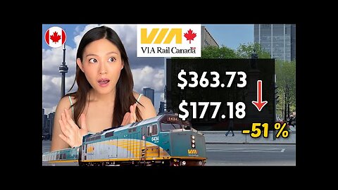 How to save 50% on VIARAIL Tickets (2 tips)