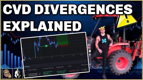 USING CVD DIVERGENCES TO FIND ENTRIES (Cumulative Volume Delta Bitcoin Trading)