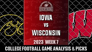 Iowa vs Wisconsin Picks & Prediction Against the Spread 2023 College Football Analysis