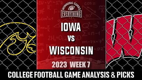 Iowa vs Wisconsin Picks & Prediction Against the Spread 2023 College Football Analysis