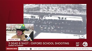 Fire official speaks after deadly shooting at Oxford High School