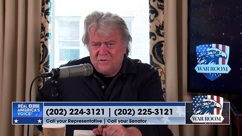 Bannon To Speaker Johnson: “Shut This Illegitimate Regime Down Before It Does Anymore Damage.”