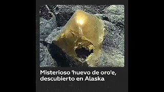 Descubren un ‘huevo de oro’ en el fondo marino de Alaska