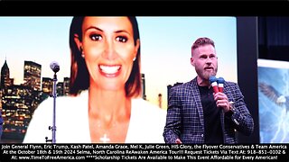 ReAwaken America Tour Momentum Builds As General Flynn, Eric Trump, Kash Patel, Jim Breuer, Julie Green, Mel K, Amanda Grace, HIS Glory, Flyover Conservatives & Team America Head to Selma, NC (October 18th & 19th)