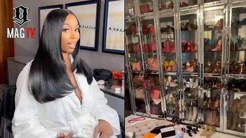 Kash Doll's "Additional Closet Space" Episode Of IGTV Cribs! 👠