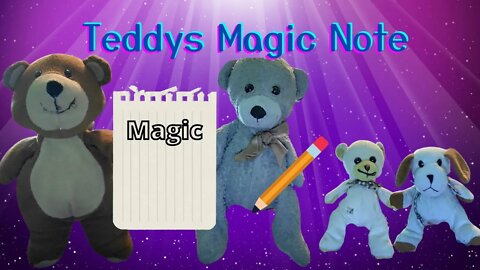 Teddys Magic Note