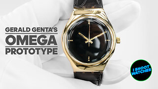 How a 1960s Gérald Genta Prototype for Omega Became the Reference for the Iconic Swatch Design