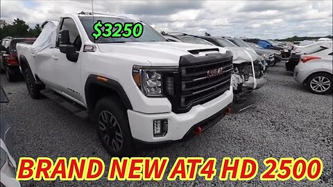 GMC AT4 HD 2500 Duramax Cheap at Aution, Copart Walk Around